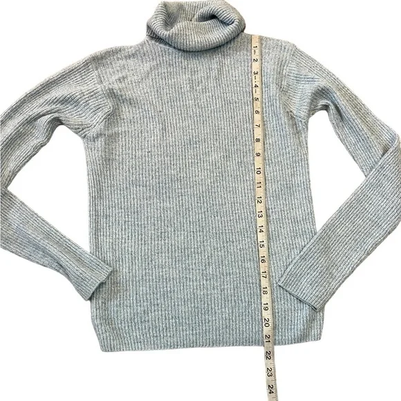 Baby Blue Knit Long Sleeve Pullover Sweater S - Picture 5 of 6